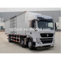 Sinotruk Haohan brand 8X4 drive van truck for 20-48 cubic meter